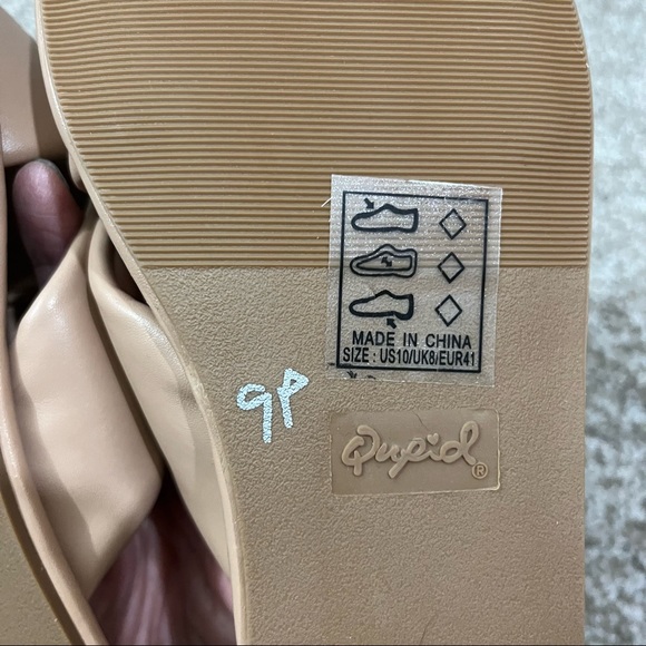 NEW Qupid Castle Sandal Slides 10 - Picture 9 of 10